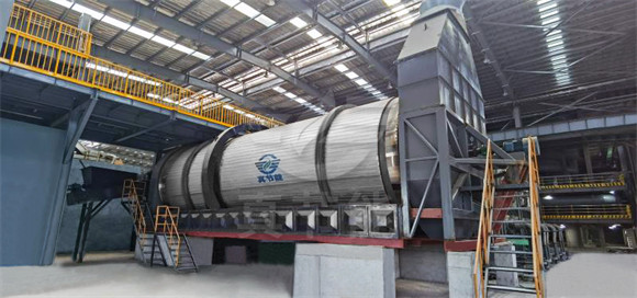 醬油渣烘干機運轉現場 醬油渣烘干機運轉現場