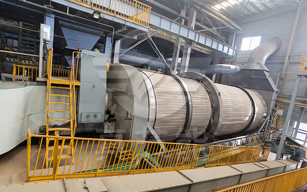 紅薯渣烘干設備運行現場 紅薯渣烘干設備運行現場