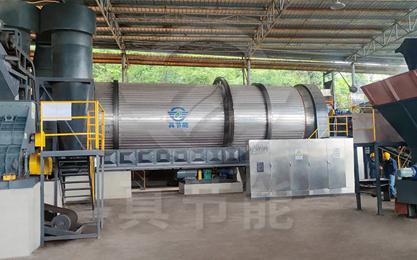 棕櫚粕烘干機運行現(xiàn)場 棕櫚粕烘干機運行現(xiàn)場